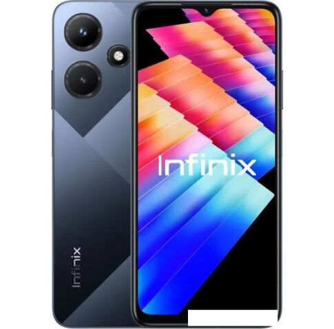 Смартфон Infinix Hot 30i X669D 8GB/128GB (зеркально-черный)