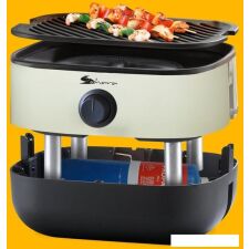 Портативный газовый гриль Sahara Mini BBQ (черный)