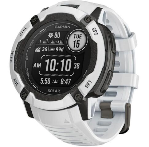 Умные часы Garmin Instinct 2x Solar (белый)