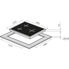 Варочная панель MAUNFELD EGHE.43.33CBG.R/G