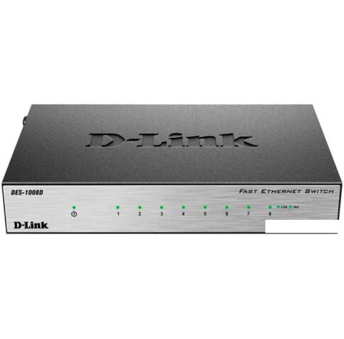 Коммутатор D-Link DES-1008D/L2A