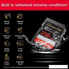 Карта памяти SanDisk Extreme PRO SDXC SDSDXEP-256G-GN4IN 256GB