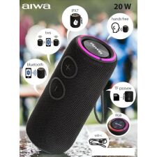 Беспроводная колонка Aiwa PAS-H200 (черный)