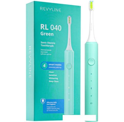 Электрическая зубная щетка Revyline RL 040 (зеленый)