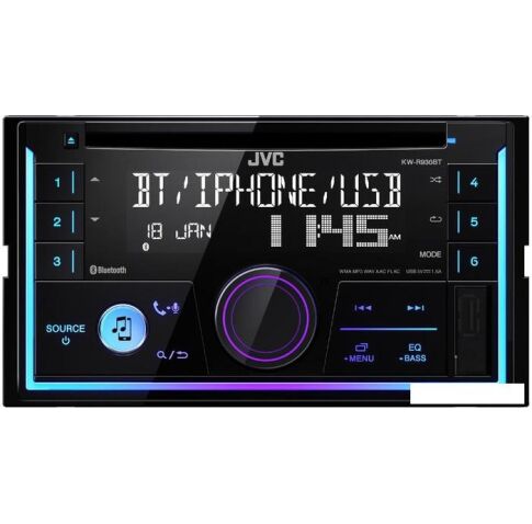 CD/MP3-магнитола JVC KW-R930BT