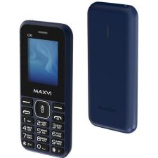 Кнопочный телефон Maxvi C30 (синий)