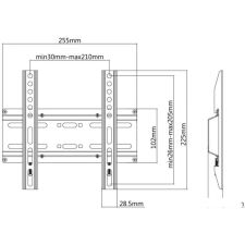 Кронштейн SBOX PLB-2522F