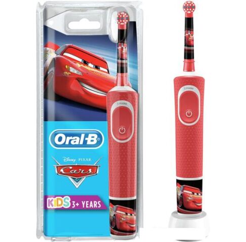 Электрическая зубная щетка Braun Oral-B Kids Cars D100.413.2K