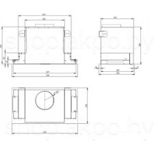 Кухонная вытяжка Akpo Neva Glass 60 WK-10 (черное стекло/нержавеющая сталь)