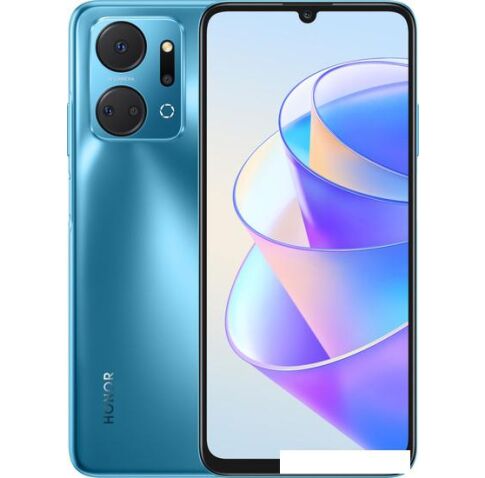 Смартфон HONOR X7a Plus 6GB/128GB международная версия (небесно-голубой)