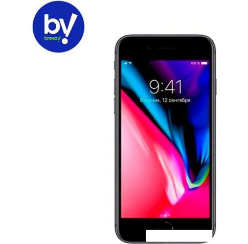 Смартфон Apple iPhone 8 64GB Воcстановленный by Breezy, грейд B (серый космос)