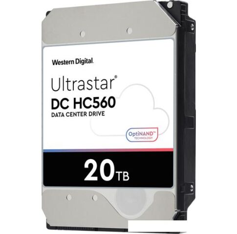 Жесткий диск WD Ultrastar DC HC560 20TB WUH722020BL5204