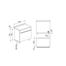 Кухонная плита Smeg SUK91CMX9