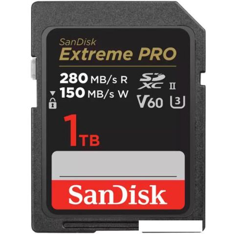 Карта памяти SanDisk Extreme PRO SDXC SDSDXEP-1T00-GN4IN 1TB