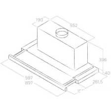 Кухонная вытяжка Elica Elite 35 GRIX/A/90