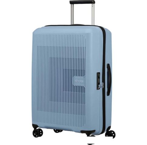 Чемодан-спиннер American Tourister Aerostep Soho Grey 67 см