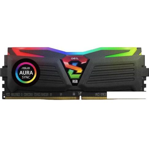 Оперативная память GeIL Super Luce RGB SYNC 8GB DDR4 PC4-25600 GLS48GB3200C16ASC