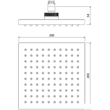 Верхний душ IDDIS 00220SPi64