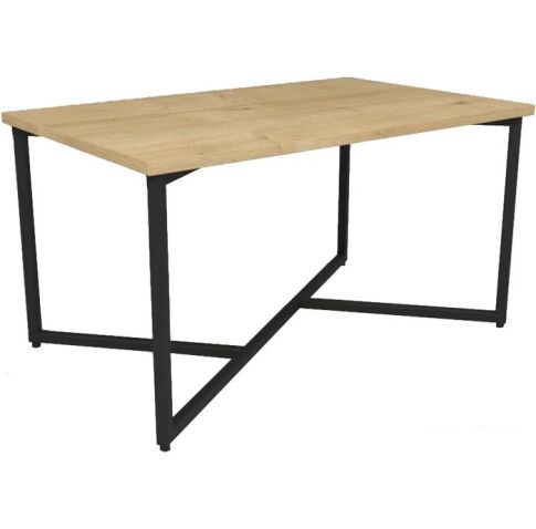 Журнальный столик Дабер 013 СЖ13.0.2.11 (черный/древесина натуральная)
