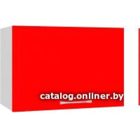 Шкаф навесной Кортекс-мебель Корнелия Мара ВШГ60-1г-360 (красный)