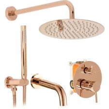 Душевая система  Rea Lungo Rose Gold REA-P6610