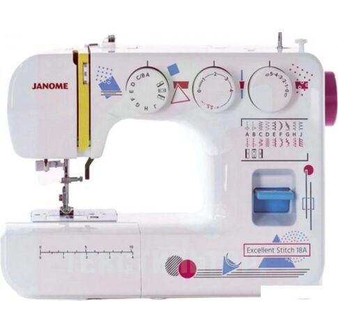 Электромеханическая швейная машина Janome Excellent Stitch 18A