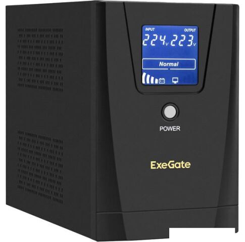 Источник бесперебойного питания ExeGate SpecialPro Smart LLB-1500.LCD.AVR.8C13 EP285501RUS