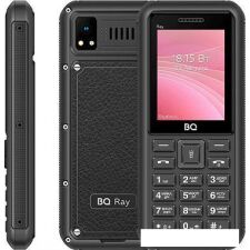 Кнопочный телефон BQ-Mobile BQ-2454 Ray (серый)