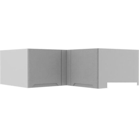 Шкаф навесной ДСВ Тренто ГПГУ 1000 (серый/белый)