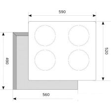 Варочная панель Akpo PIA 60 930 18DH BL