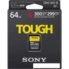 Карта памяти Sony SDXC SF-G64T 64GB