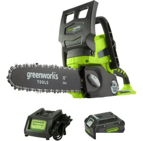 Аккумуляторная пила Greenworks G24CS25K4 (с 1-им АКБ)