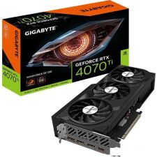 Видеокарта Gigabyte GeForce RTX 4070 Ti Windforce OC 12G GV-N407TWF3OC-12GD