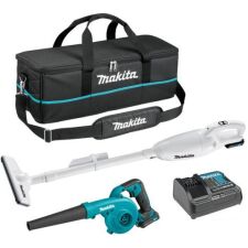 Makita CLX 245 SAX1 (пылесос, воздуходувка, 2 АКБ, сумка)