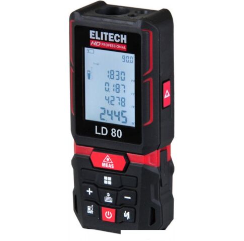 Лазерный дальномер ELITECH LD 80