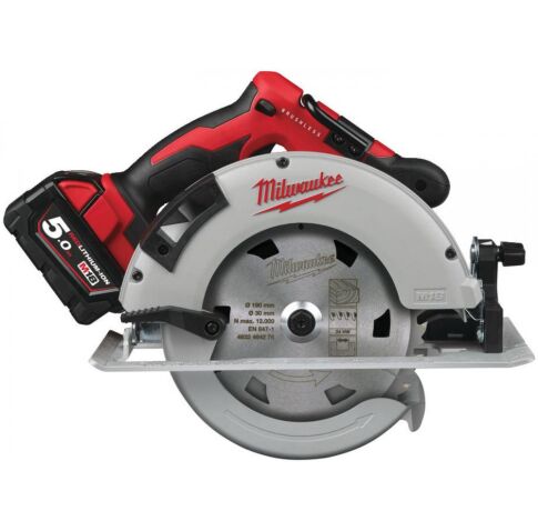 Дисковая (циркулярная) пила Milwaukee M18 BLCS66-502X 4933464590 (с 2-мя АКБ)