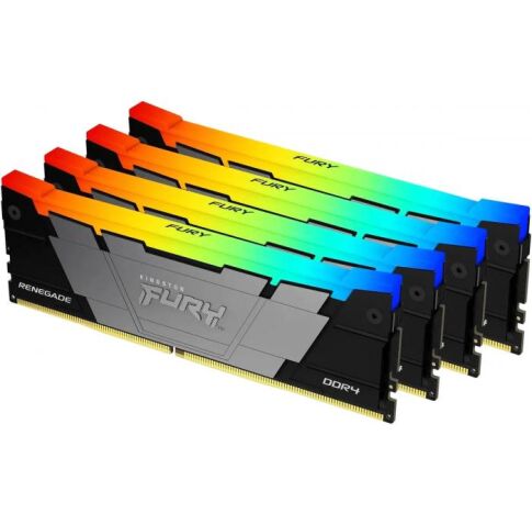 Оперативная память Kingston FURY Renegade RGB 4x8ГБ DDR4 3600 МГц KF436C16RB2AK4/32