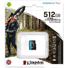 Карта памяти Kingston Canvas Go! Plus microSDXC 512GB