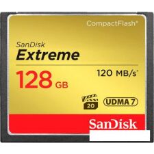 Карта памяти SanDisk Extreme CompactFlash 128GB [SDCFXSB-128G-G46]