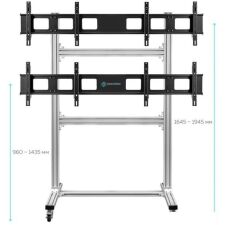 Кронштейн Onkron FSPRO2L-22 (серебристый)