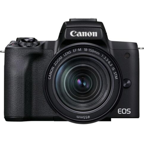 Беззеркальный фотоаппарат Canon EOS M50 Mark II Kit EF-M 18-150mm f/3.5-6.3 IS STM (черный)