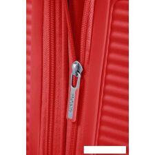 Чемодан-спиннер American Tourister SoundBox Coral Red 77 см