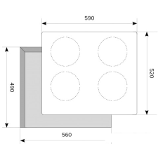 Варочная панель Akpo PIA 60 940 14CC WH