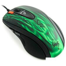 Игровая мышь A4Tech A4-XL-750BK-Green Fire