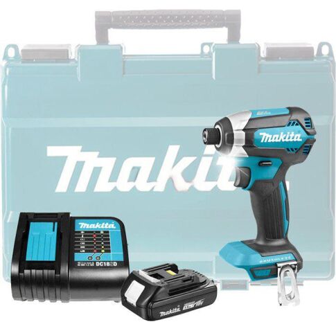 Винтоверт Makita DTD153SY (с 1-им АКБ, кейс)