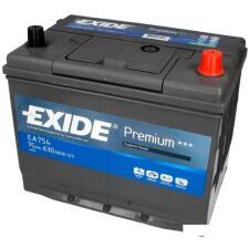 Автомобильный аккумулятор Exide Premium EA754 (75 А/ч)