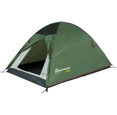 Треккинговая палатка Outventure Dome 2 (зеленый)
