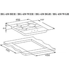 Варочная панель Weissgauff HG 430 WGH