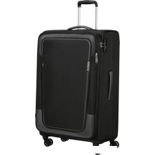 Чемодан-спиннер American Tourister Pulsonic Asphalt Black 81 см