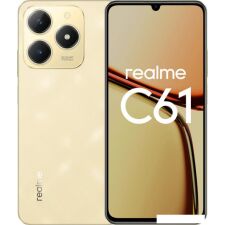 Смартфон Realme C61 8GB/128GB международная версия (золотистый)